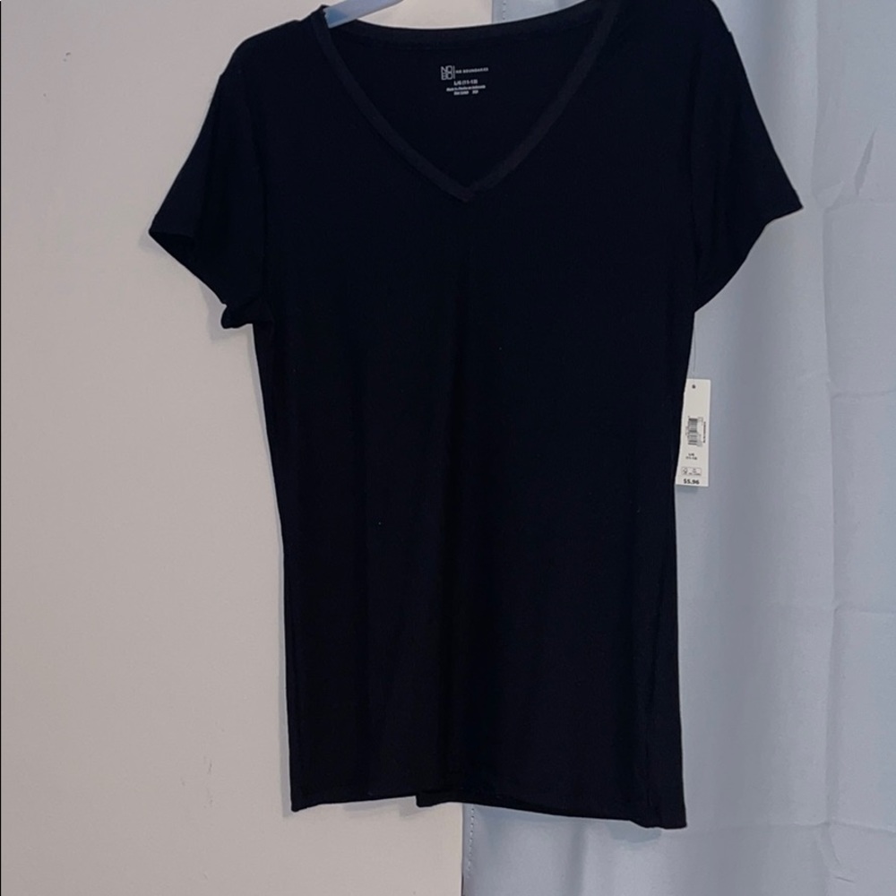 gorgeous black v neck top